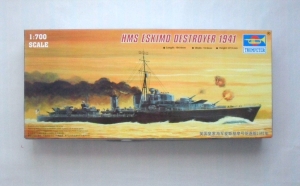 TRUMPETER 1/700 05757 HMS ESKIMO DESTROYER 1941